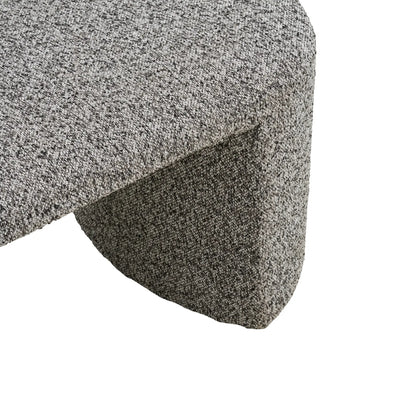 House Nordic Westport Bänk 120x45x44 cm, Svart/Vit