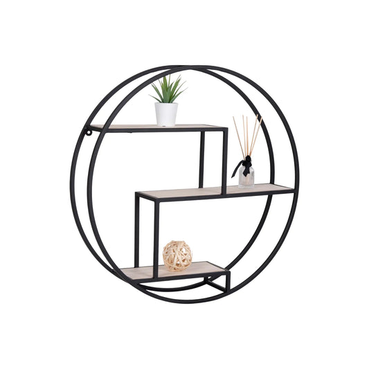 House Nordic, Rotterdam Vägghylla, Svart/Natur