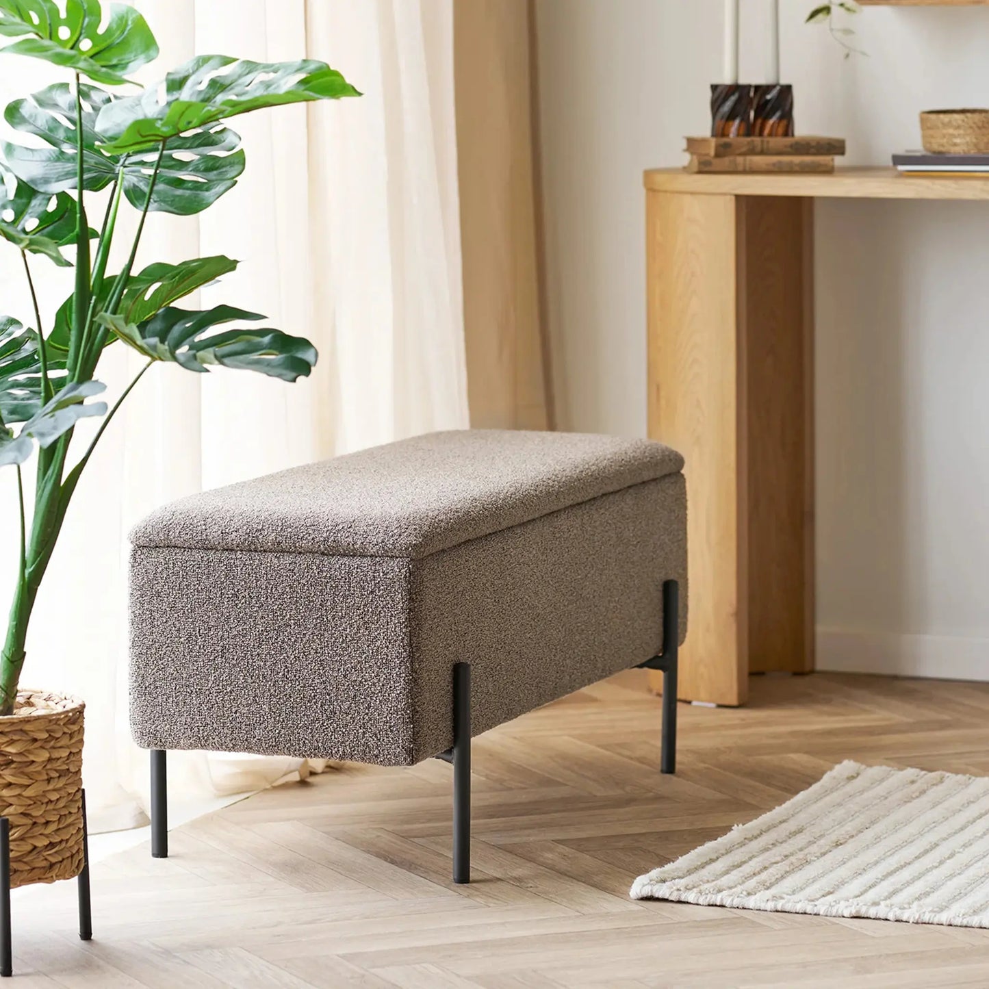 House Nordic Watford Bänk, Brun