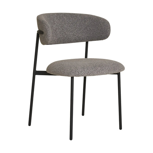 House Nordic, Mira Matstol 2-Pack, Ljusgrå