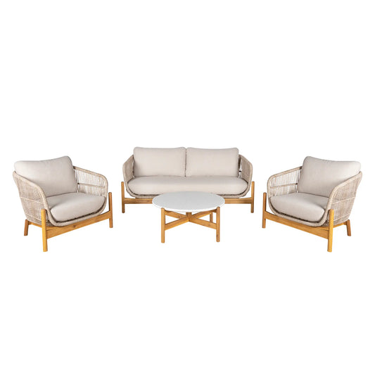 House Nordic, Terracina Loungeset, Brun/Beige
