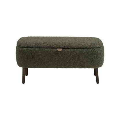 House Nordic Harlow Bänk 95x37x45 cm, Grön