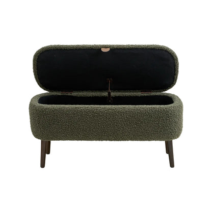 House Nordic Harlow Bänk 95x37x45 cm, Grön