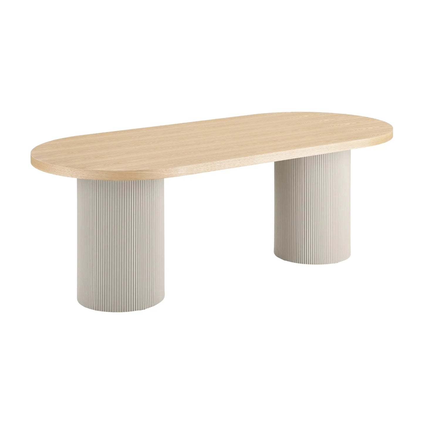 House Nordic Solva Matbord 100x220 cm, Sand/Natur