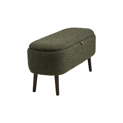 House Nordic Harlow Bänk 95x37x45 cm, Grön