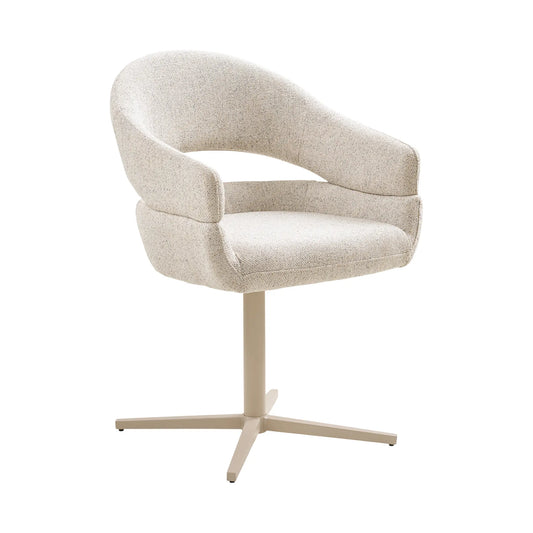 House Nordic, Dover Matstol 2-Pack, Beige Marbled