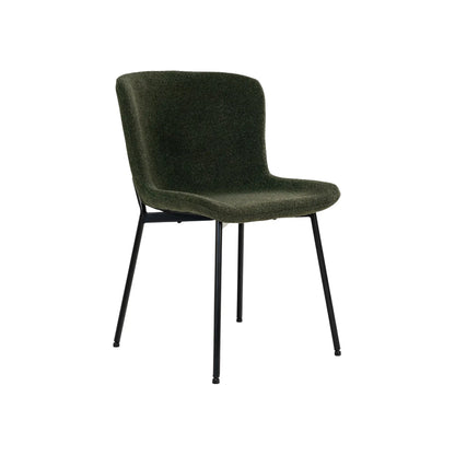 House Nordic Maceda Matstol 2-Pack, Mörkgrön