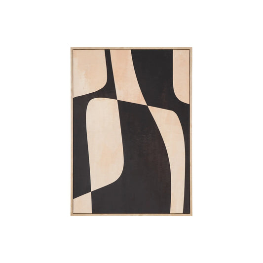 House Nordic, Cape Town Canvastavla, Brun/Beige