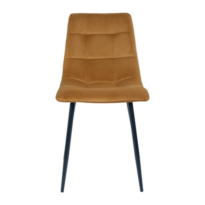 House Nordic, Middelfart Matstol 2-Pack, Senapsgul