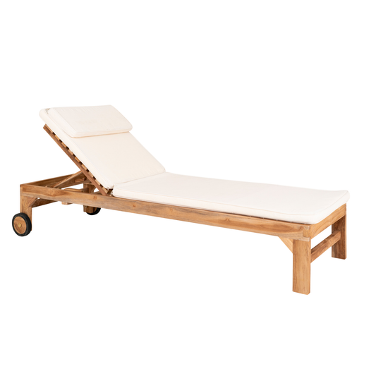 House Nordic, Andorra Solsäng Med Dyna, Natur/Vit