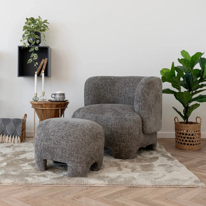 House Nordic Nazare Loungefåtölj, Grå