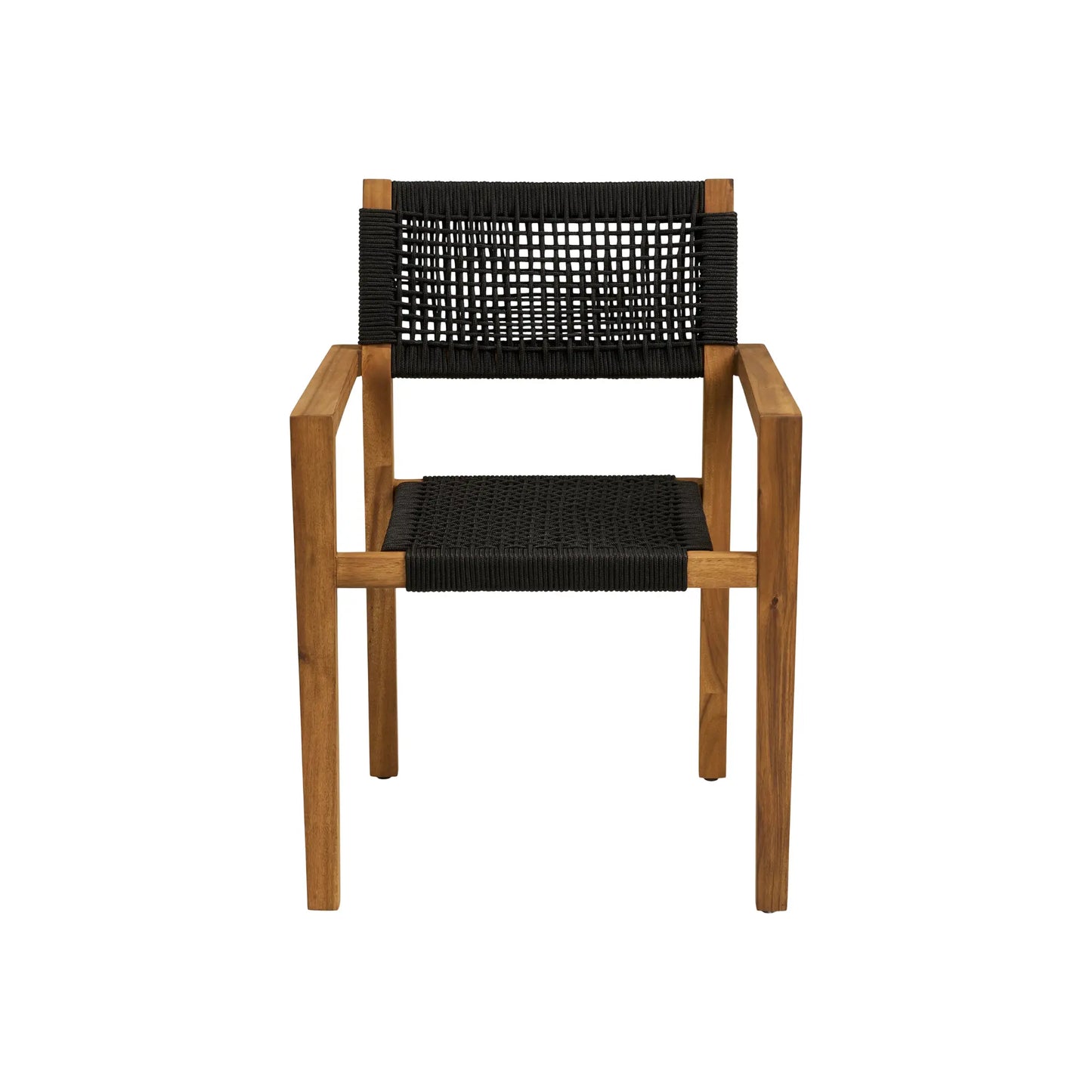 House Nordic Anzio Matstol 2-Pack, Natur/Svart