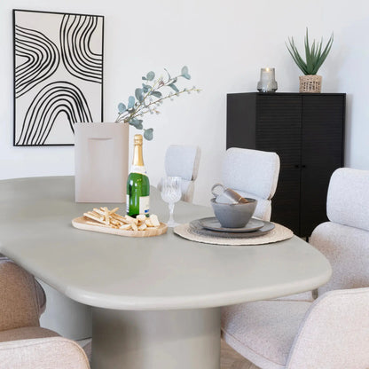 House Nordic Maranola Matbord 96x200 cm, Beige