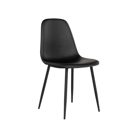 House Nordic Stockholm Matstol 2-Pack, Svart
