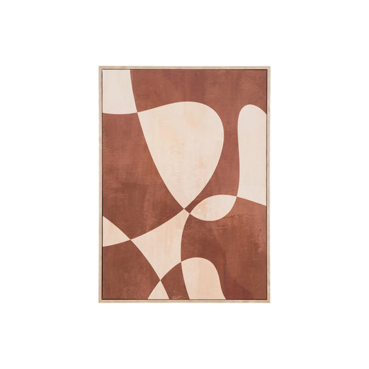 House Nordic, Cape Town Canvastavla, Brun/Beige