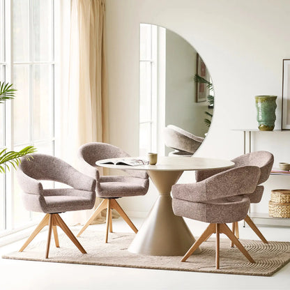 House Nordic Dover Matstol, Brun