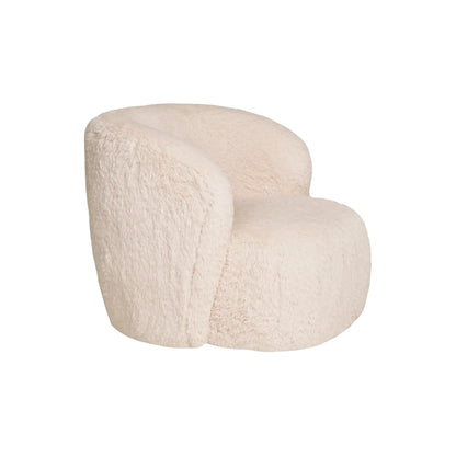House Nordic Setubal Loungefåtölj, Offwhite