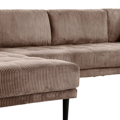House Nordic Lido U-soffa, Brun
