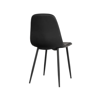 House Nordic Stockholm Matstol 2-Pack, Svart
