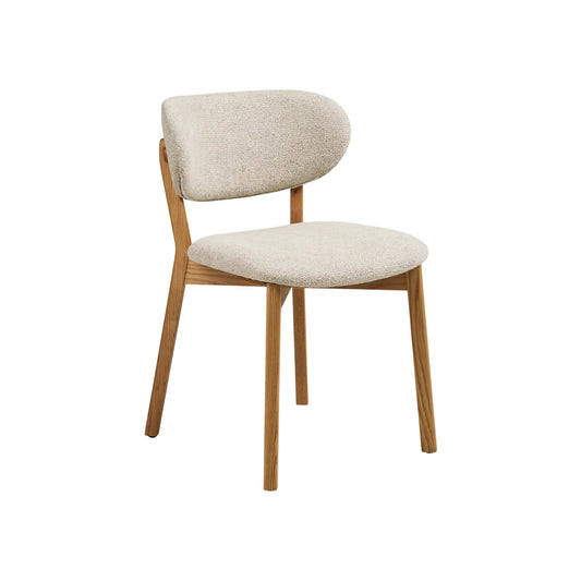 House Nordic Dunkirk Matstol 2-Pack, Natur/Beige