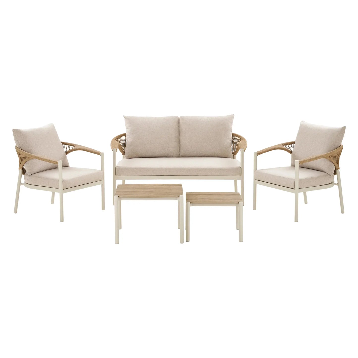 House Nordic Abela Loungeset, Sand/Natur