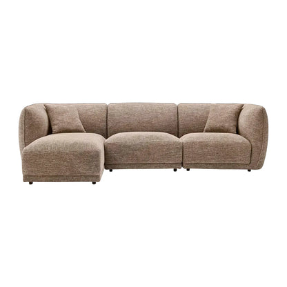 House Nordic Noor Loungesoffa, Brun
