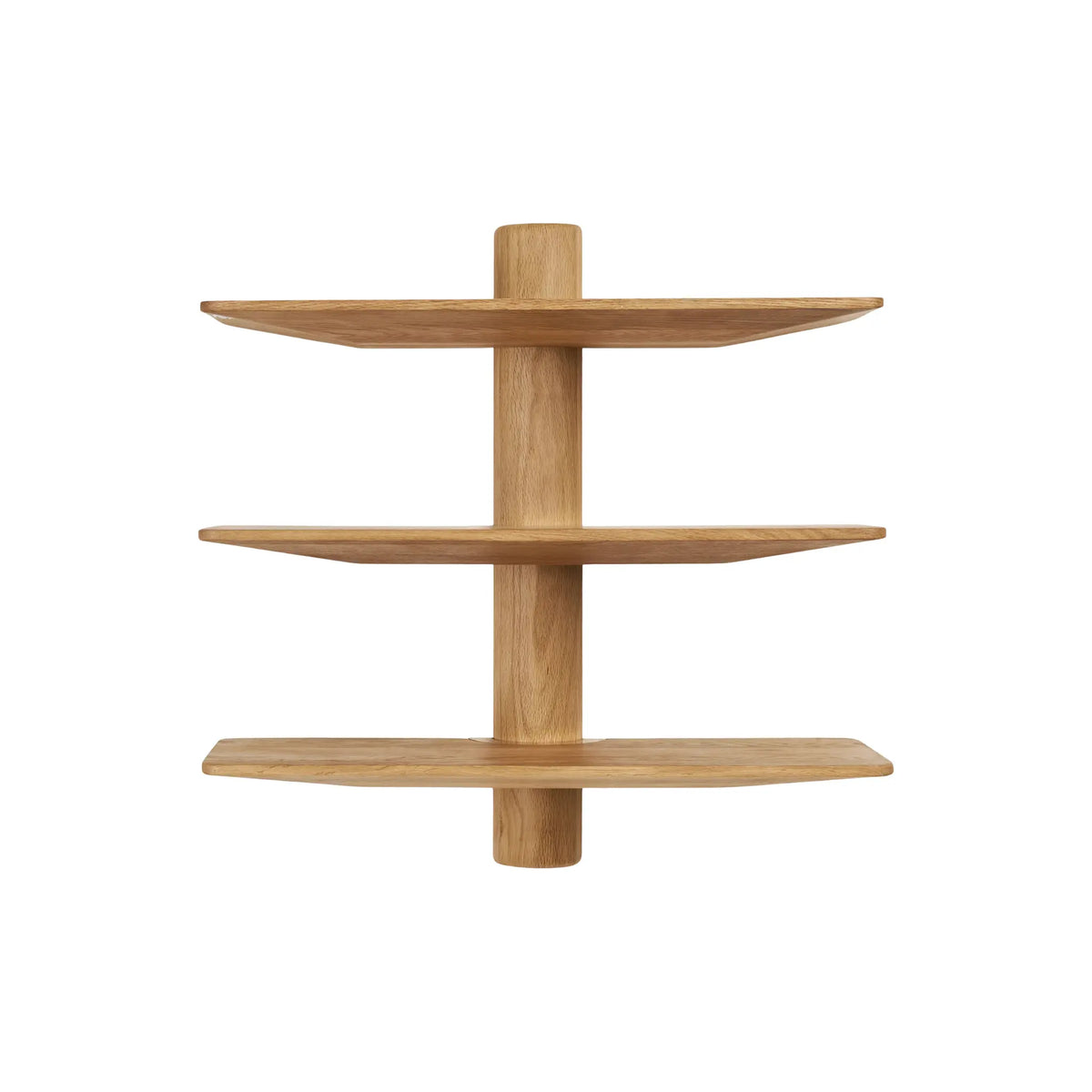 House Nordic Calcata Vägghylla 55x22x55.5 cm, Ek