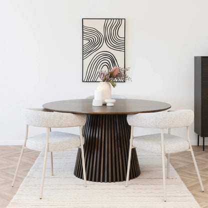 House Nordic Osaka Matbord 140 cm, Rökt