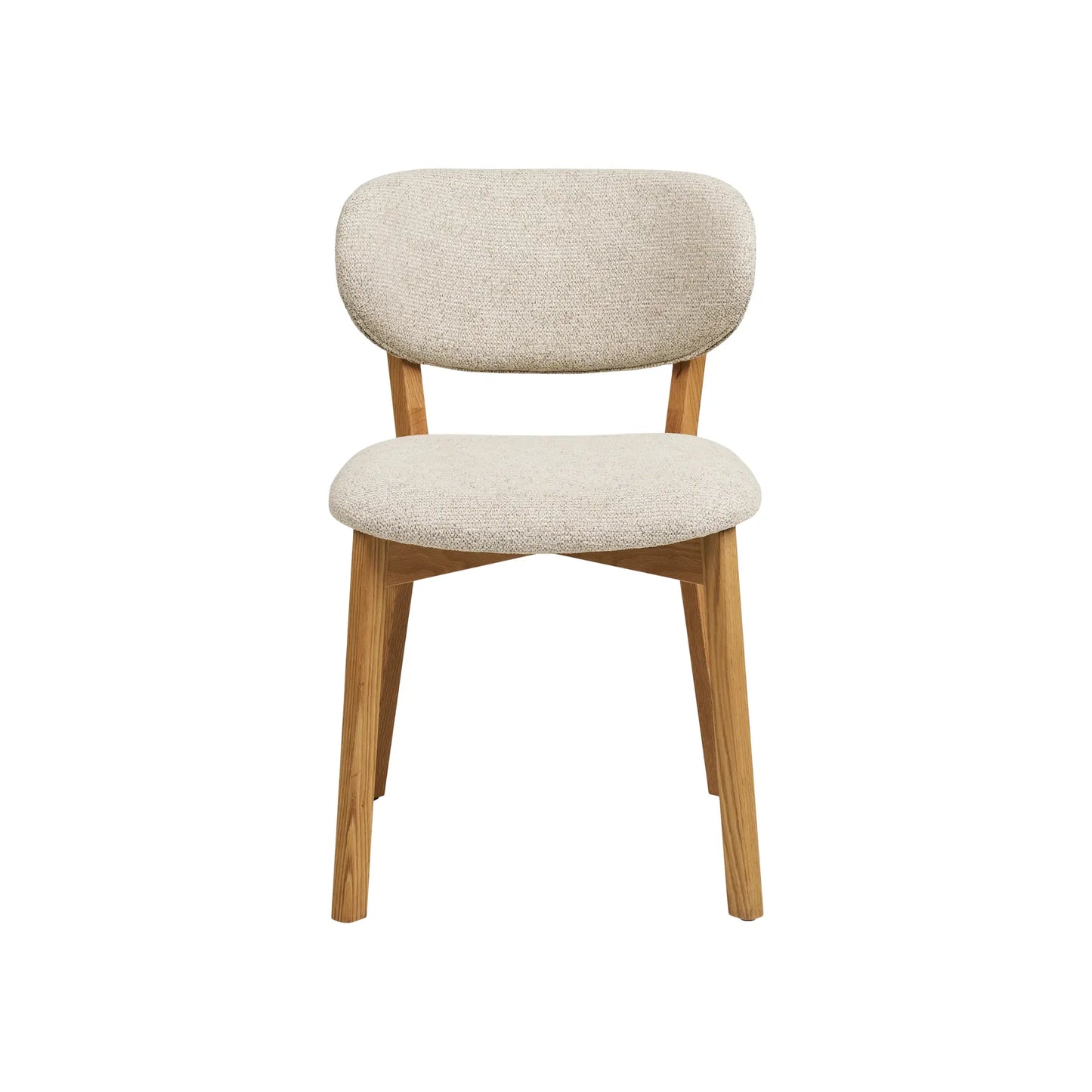 House Nordic Dunkirk Matstol 2-Pack, Natur/Beige