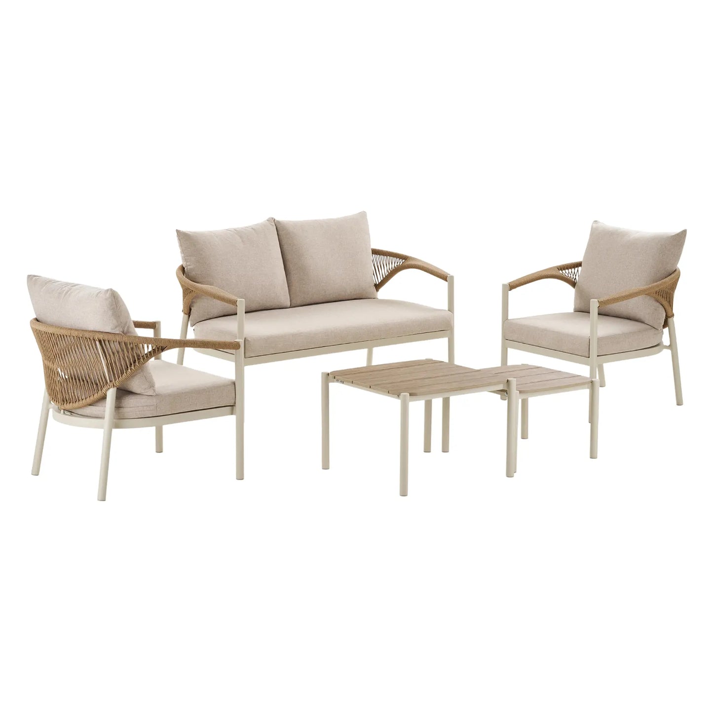 House Nordic Abela Loungeset, Sand/Natur