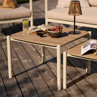 House Nordic Abela Loungeset, Sand/Natur