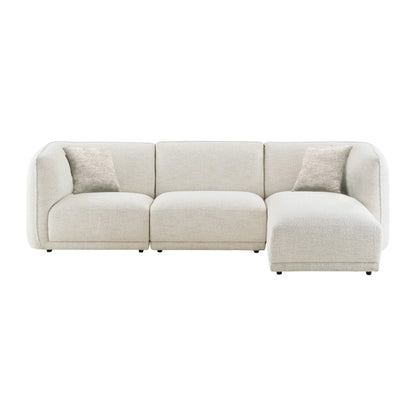 House Nordic Noor Loungesoffa, Offwhite