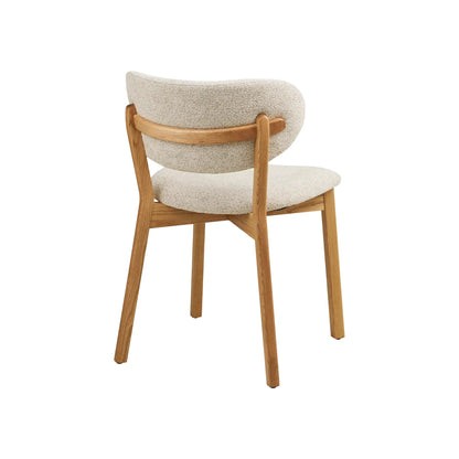 House Nordic Dunkirk Matstol 2-Pack, Natur/Beige