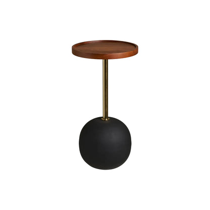 House Nordic Sirone Sidobord 30 cm, Natur/Svart
