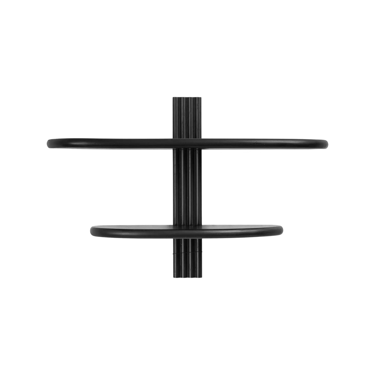 House Nordic Aliano Vägghylla 65x17.5x42.5 cm, Svart
