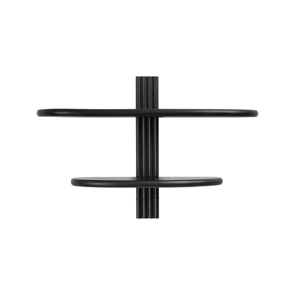 House Nordic Aliano Vägghylla 65x17.5x42.5 cm, Svart