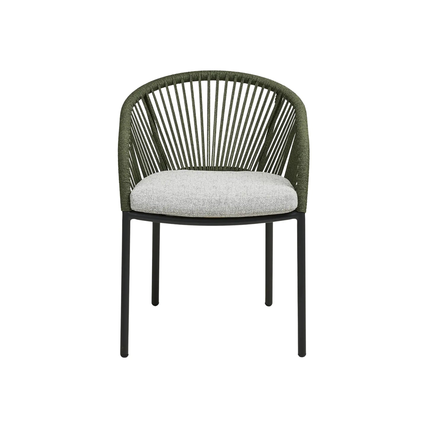 House Nordic Novella Matstol 2-Pack, Grå/Grön