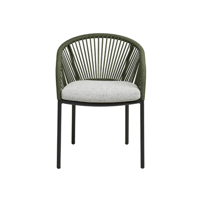 House Nordic Novella Matstol 2-Pack, Grå/Grön