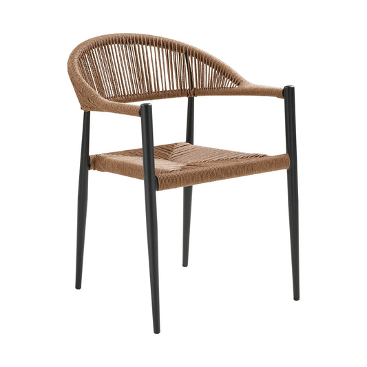 House Nordic, Canari Matstol 2-Pack, Natur/Svart