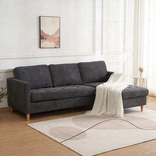 House Nordic Firenze Loungesoffa, Mörkgrå