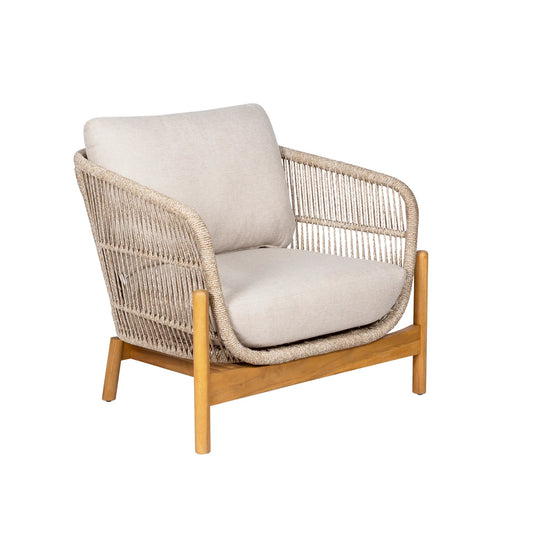 House Nordic, Terracina Loungefåtölj, Brun/Beige