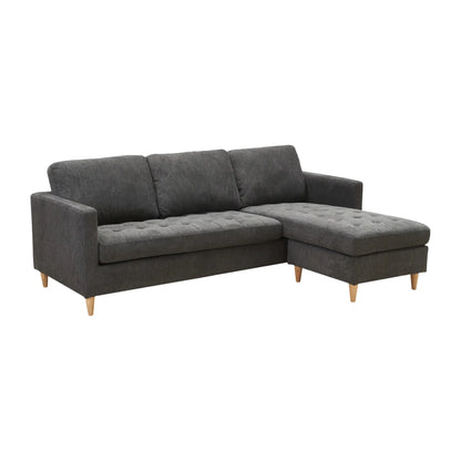 House Nordic Firenze Loungesoffa, Mörkgrå