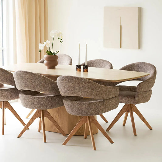 House Nordic Noli & Dover Matgrupp, Natur/Sten/Brun