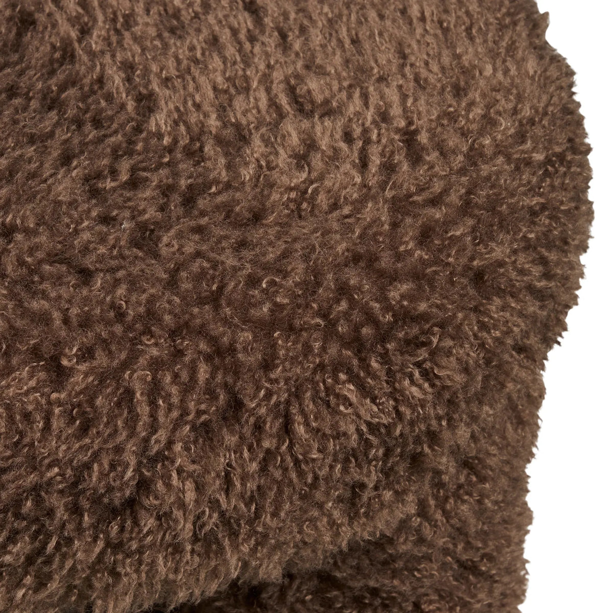 House Nordic Gisborne Puff Ø42x38 cm, Brun