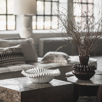 Jakobsdals Anemone Skål, Vit