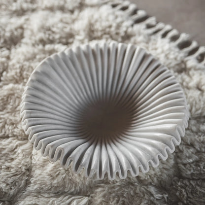 Jakobsdals Anemone Skål, Vit