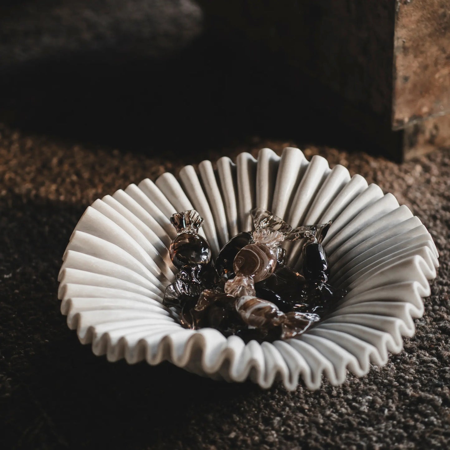 Jakobsdals Anemone Skål, Vit