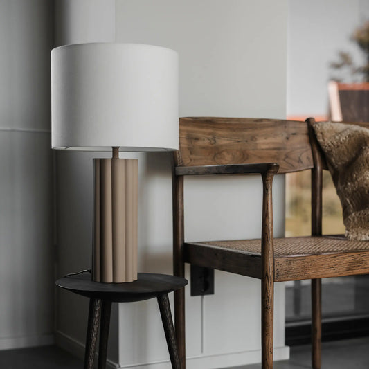 Jakobsdals Solara Bordslampa, Beige