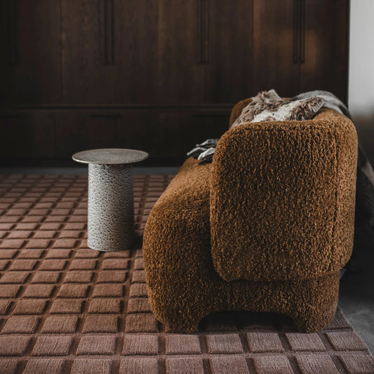 Jakobsdals Deco Check Matta, Brun