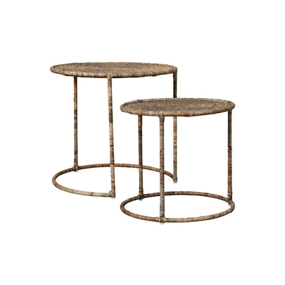Lene Bjerre Norah Sidobord Ø60 cm, Natur